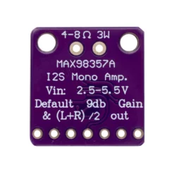 AR4805 - Max98357 Amplificador de Audio Clase D 3W I2S Quinta
