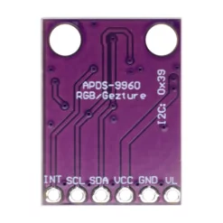 AR4809 - APDS-9960 Sensor de Reconocimiento de Gestos Cuarta