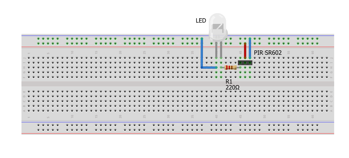 AR4812 - SR602 Mini Sensor PIR IA