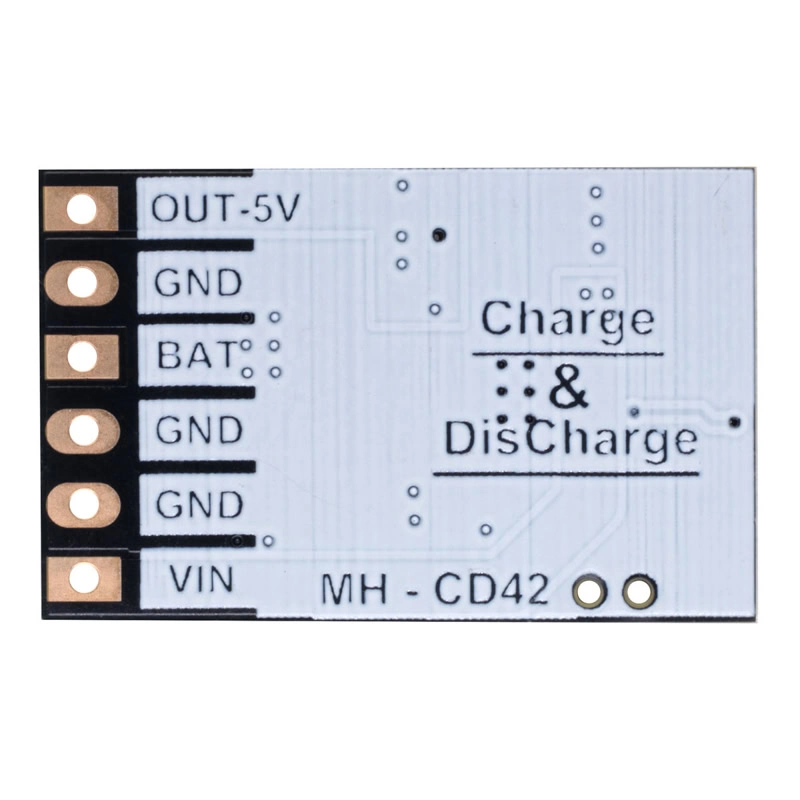 MH-CD42 Cargador Bateria Litio 18650 2.1A + Elevador Boost