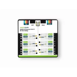 AR5238 - XIAO 6-Channel Wi-Fi 5V DC Relay V3 Vista superior