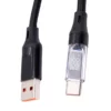 Cable USB A a Tipo C de Carga Rápida 120W con Pantalla