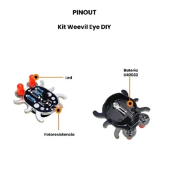 Kit Weevil Eye Control de luz por fotorresistencia DIY