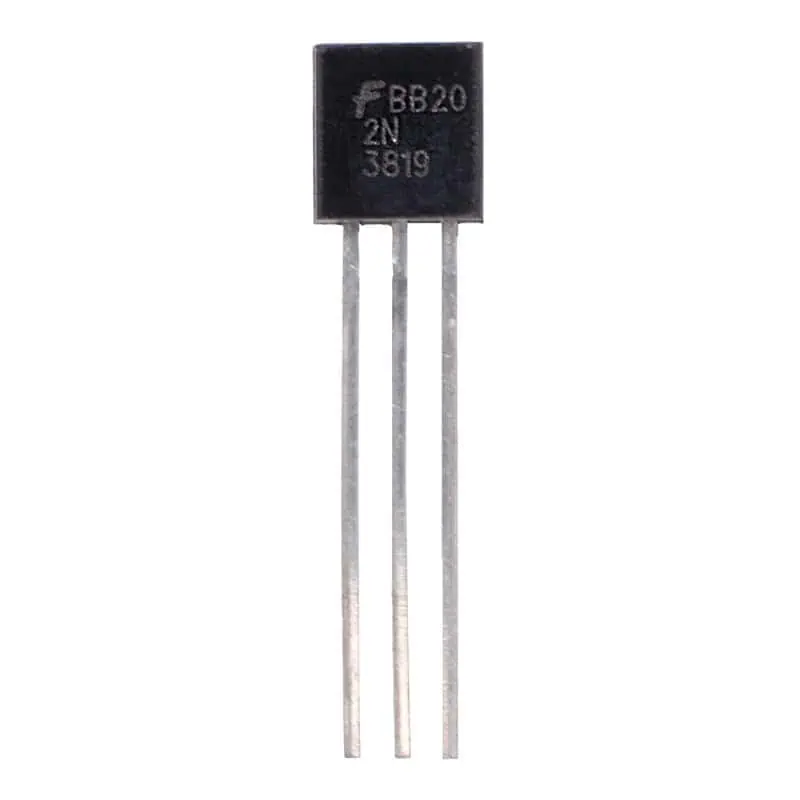 2N3819 Transistor JFET Canal N 35V 100mA