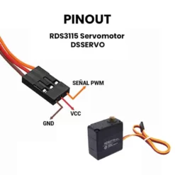 AR4984 - RDS3115 Servomotor DSSERVO - Pinout