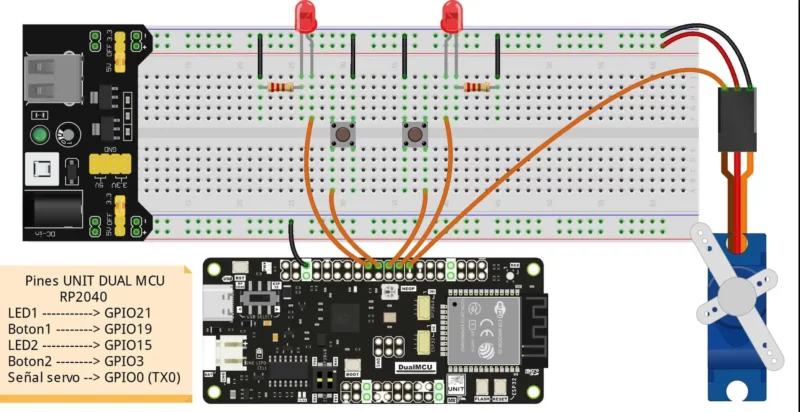 AR4985-AR4989 - Servomotor RDSSERVO RDS3218 RDS3225 y RDS3240 - Conexiones