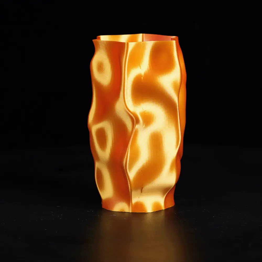 AR5021 Filamento PLA+ Silk Bicolor Oro y Rosa 1Kg SUNLU