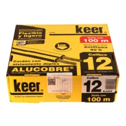 AR5082 Cable Duplex 12 AWG Blanco POT 1 Metro