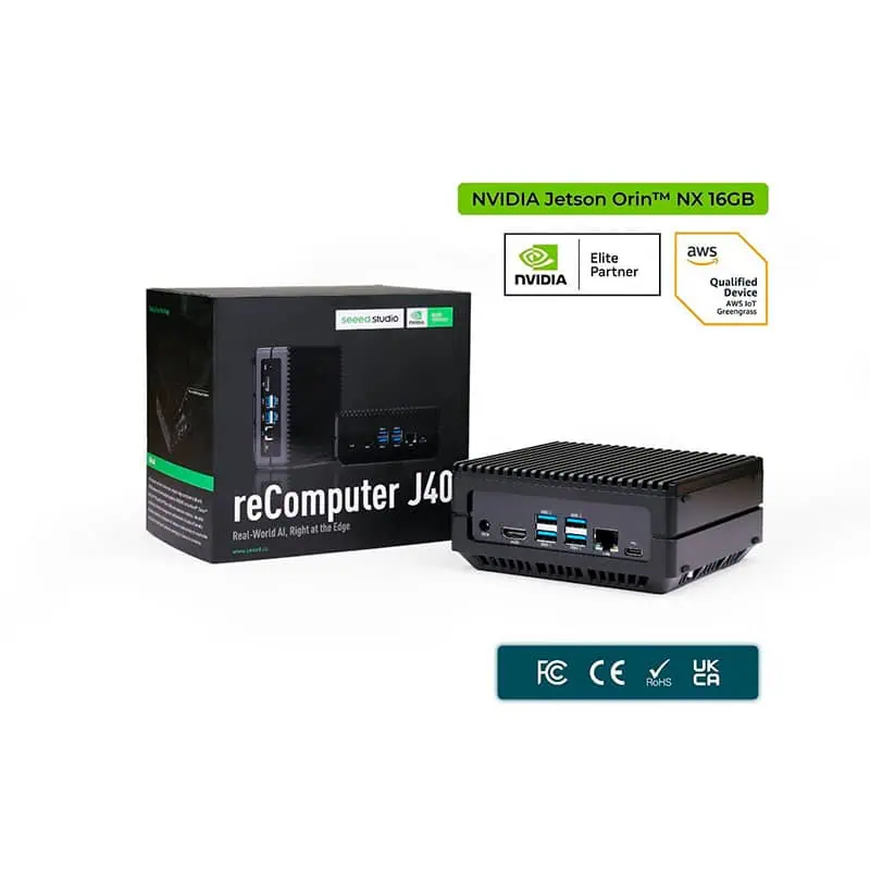 AR5236 - reComputer J4012 Computadora Edge AI con NVIDIA Jetson Orin NX de 16 GB - Principal