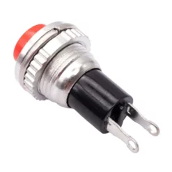 DS-316 Push Button Rojo 10mm Momentáneo _p1