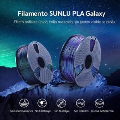 PLA Galaxy 1Kg Filamento SUNLU