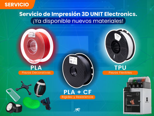 Servicio de Impresión 3D UNIT