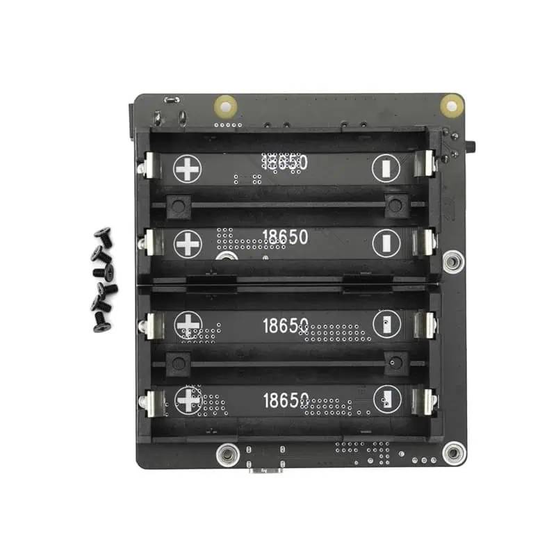 UPS HAT 18650 5.1V 5A para Raspberry Pi 5 FIT0992