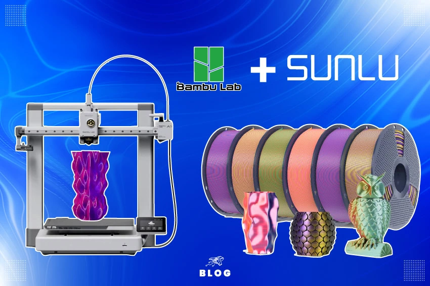 ¿Cómo imprimir PLA+ Silk SUNLU en Bambu Studio con Bambu Lab A1?