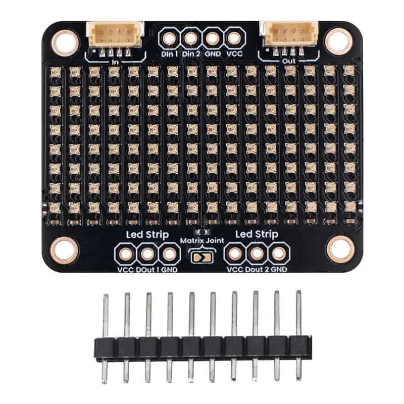 Módulo WS28B20-1010 Matriz 8x16 LED RGB - UNIT DevLab