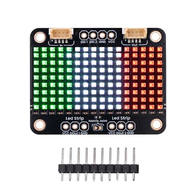 Módulo WS28B20-1010 Matriz 8x16 LED RGB - UNIT DevLab