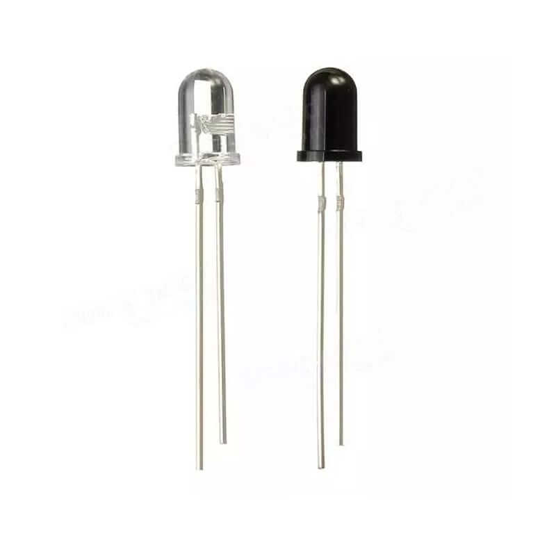 Par Led IR 5mm infrarrojo Receptor Transmisor