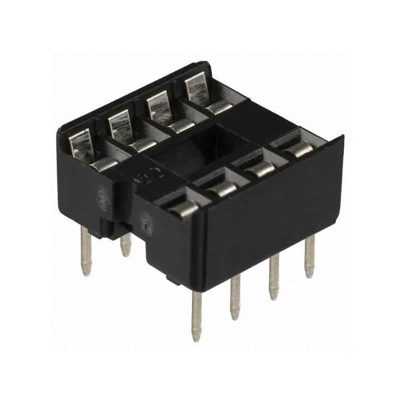 Base Socket 8 Pines IC DIP-8 Slim