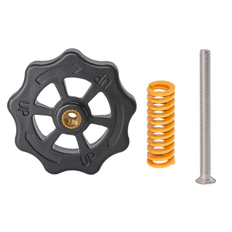 Tuerca y Resorte de Nivelación M4 Impresora 3D Sistema de ajuste